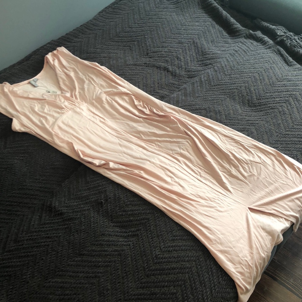 ASOS maternity pink dress